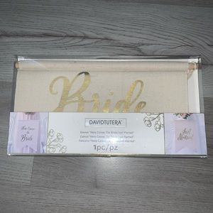 David Tutera one piece bride banner